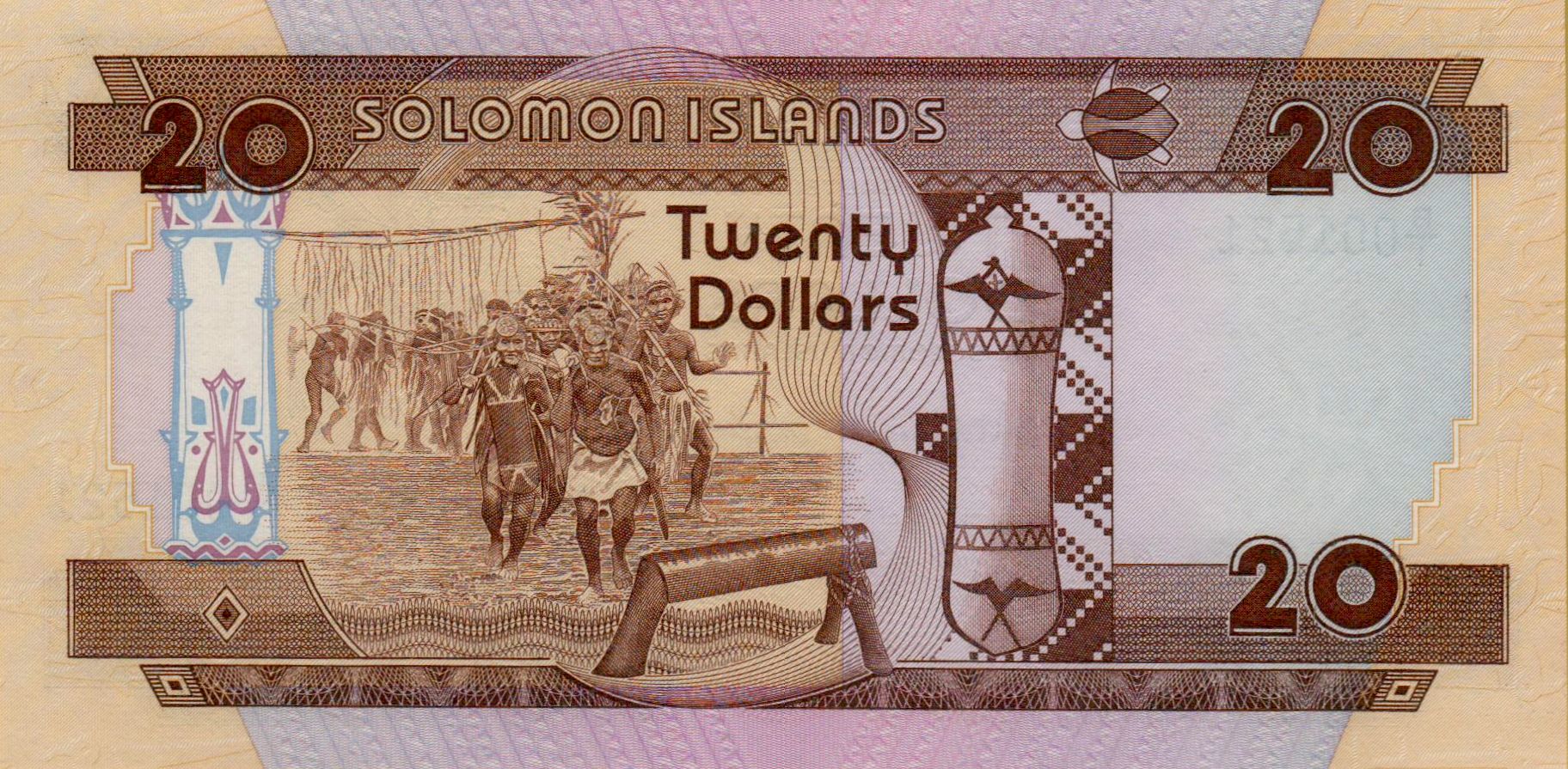 Solomon Islands 20 1986 UNC P-16